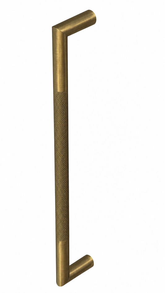 19MITBT425KN Mitred Pull Handle with Feature Knurled Grip